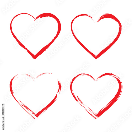 Heart Icons Set