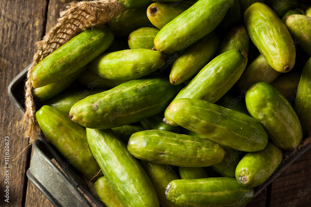 Raw Green Organic Tindora Raw Green Organic Tindora