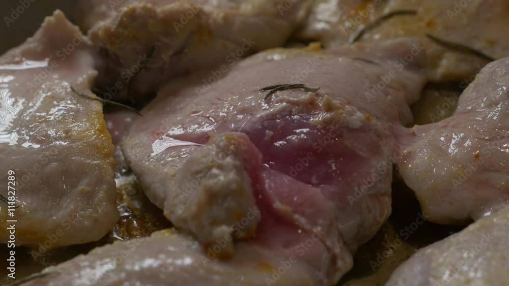 Meat in frying pan on oil 4K 3840X2160 footage - Meat frying on oil in 4k 2160p UHD close-up video.mov Meat in frying pan on oil 4K 3840X2160 footage - Meat frying on oil in 4k 2160p UHD close-up video.mov