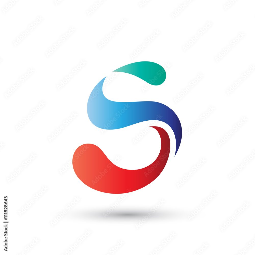 Abstract Letter S Logo