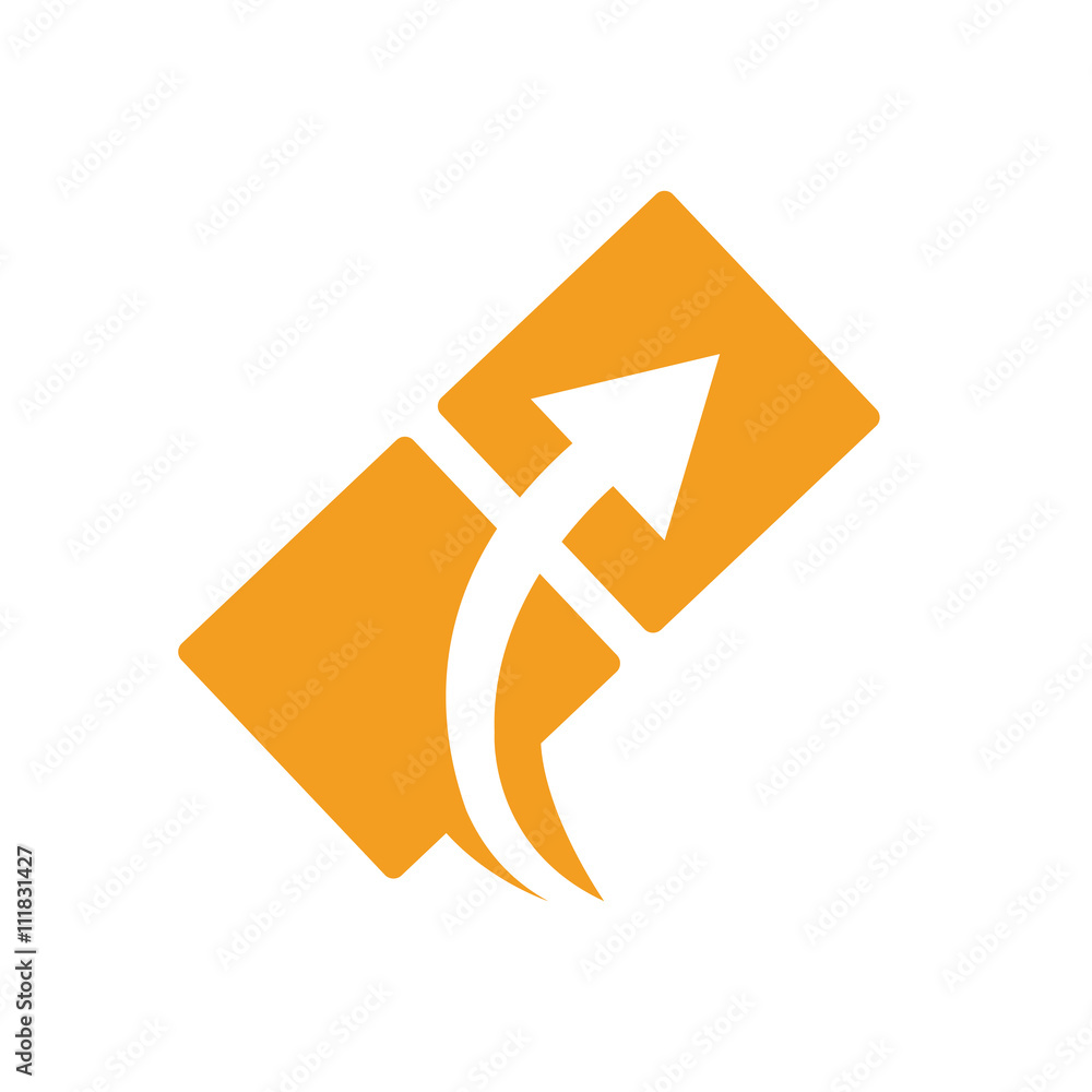 Arrow vector logo icon Arrow vector logo icon
