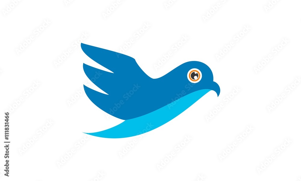 Blue Bird Fly Logo Blue Bird Fly Logo