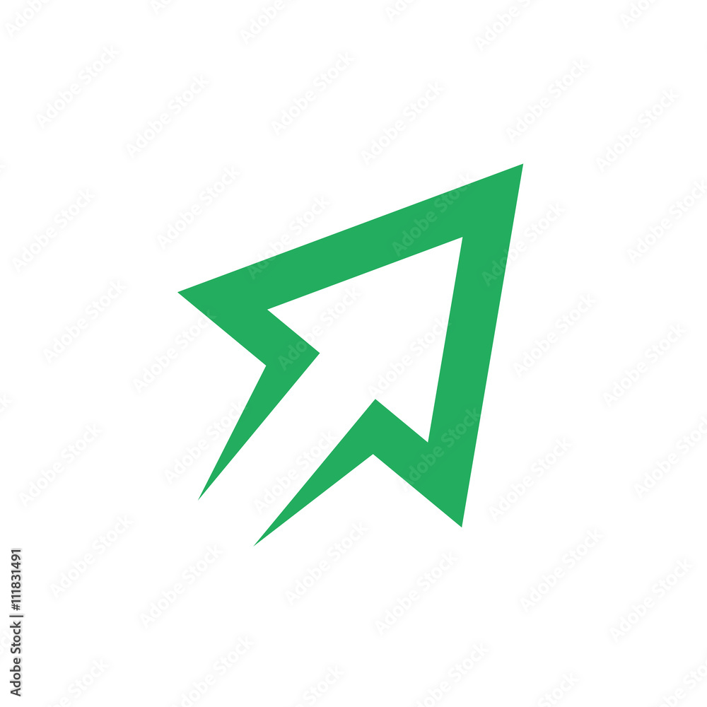 Arrow vector logo icon Arrow vector logo icon