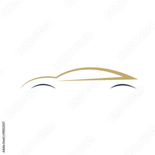 Auto vector logo icon