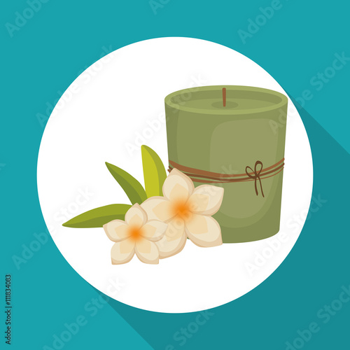 Spa center design. Skin care concept. Flat illustration