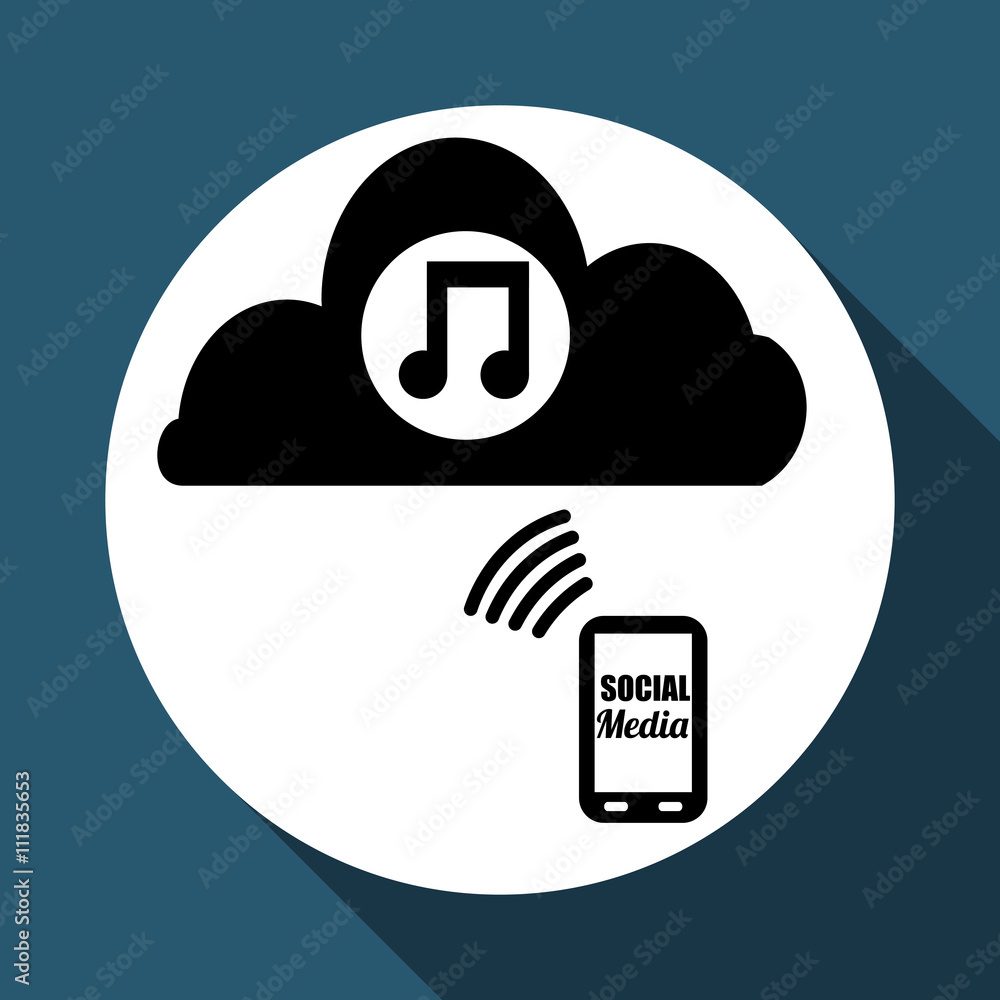 Social media design. media icon. communication concept, Social media design. media icon. communication concept,