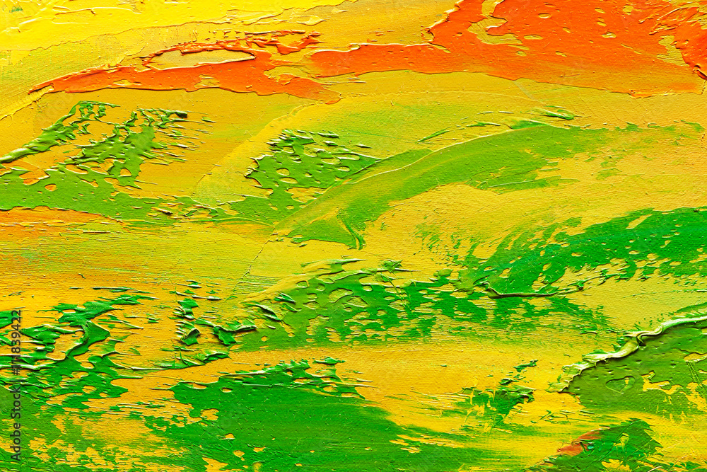 Fototapeta premium abstract oil paint texture on canvas, background