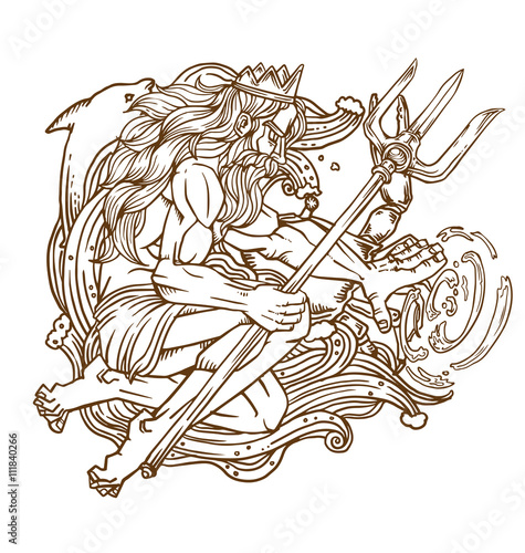 Poseidon god
