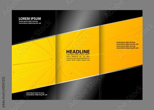 Tri-Fold Travel Mock up & Brochure Design
