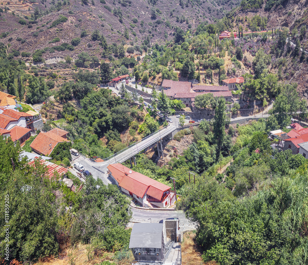 Monastery of St. John Lampadistis. Kalopanagiotis village. Cyprus