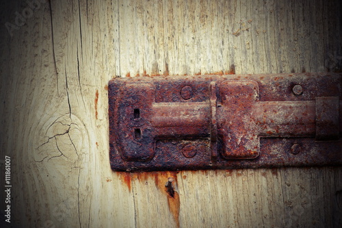 old rusty lock © taviphoto