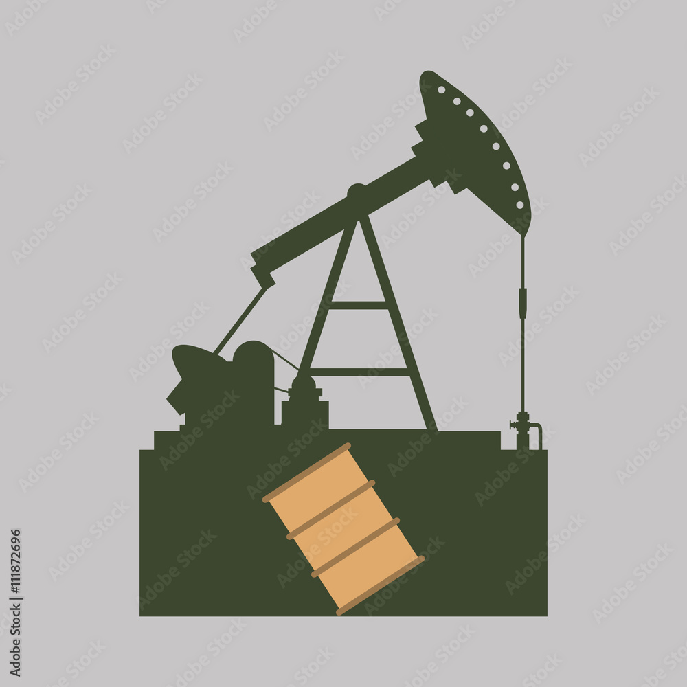 Industry design. oil pump icon. Factory concept Industry design. oil pump icon. Factory concept