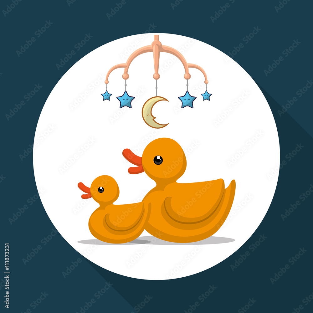 Baby shower design. invitation design. isolated illustration Baby shower design. invitation design. isolated illustration