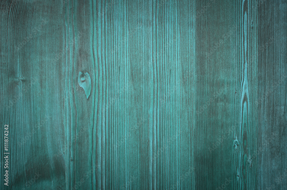 Obraz premium Blue wood background, texture