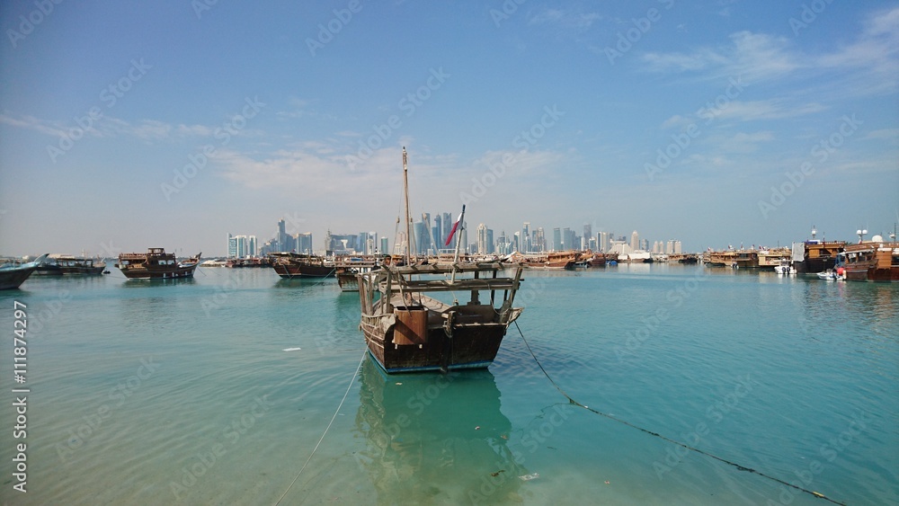 Traditional Qatar Dhow