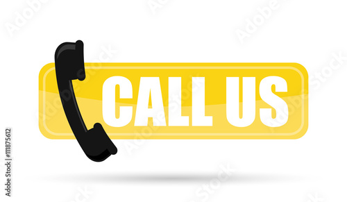 Call design, assistant and support design , vector