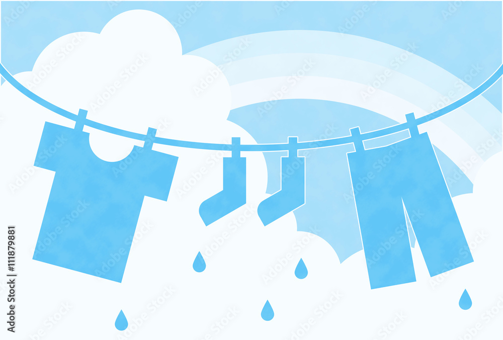 洗濯物 入道雲 虹 イラスト Stock Illustration Adobe Stock 洗濯物 入道雲 虹 イラスト Stock Illustration Adobe Stock
