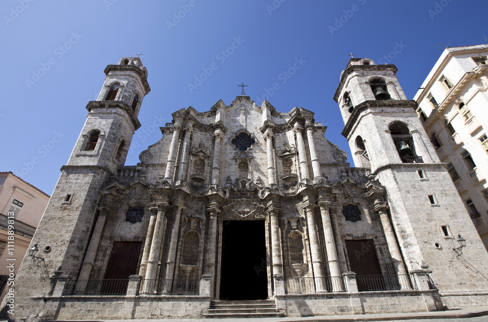 Havana Cathedral  is one of eleven Roman Catholic cathedrals on the island of Cuba