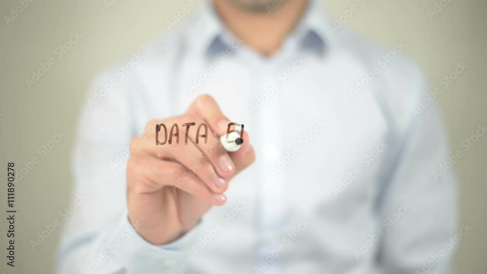 Data Encryption, writing on transparent screen Data Encryption, writing on transparent screen