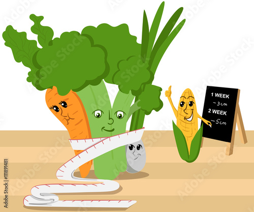 Healthy food for a healthy lifestyle. Dietary vegetables.
