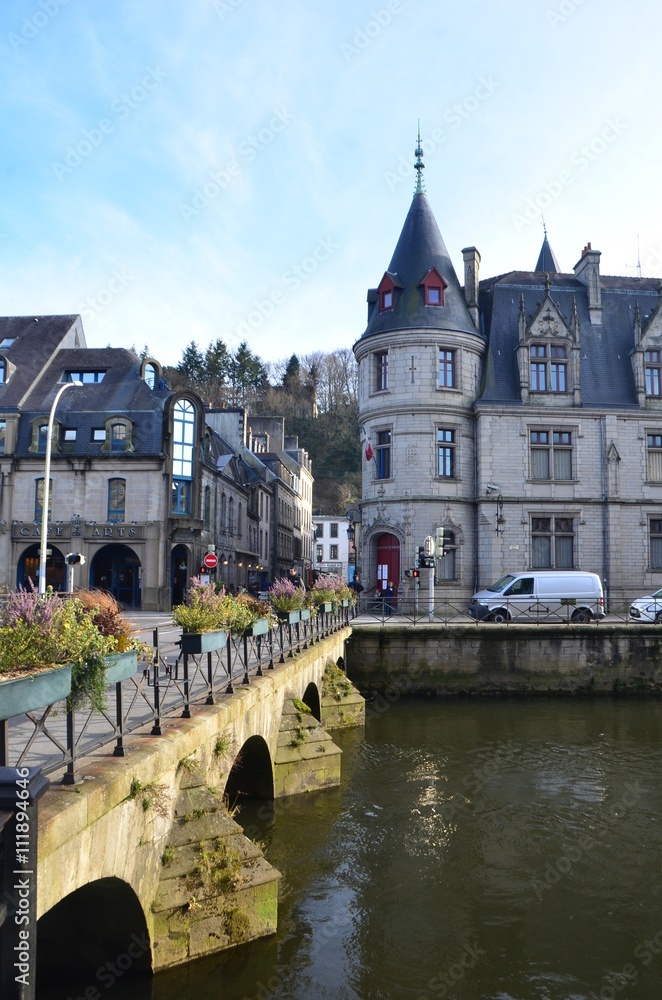 Fototapeta premium préfecture de Quimper en Bretagne