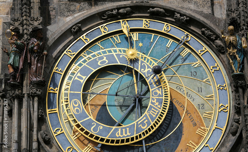 Prague astronomical clock or orloj