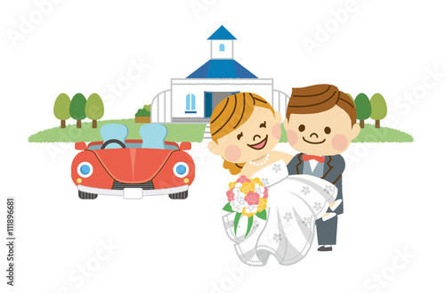 結婚式をあげる男女 その7