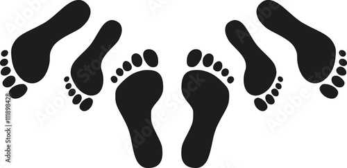 Feet sex three people