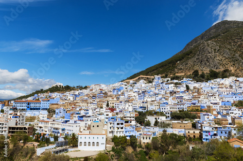 View of the town of Chefchaouen, in Morocco © Tiago Fernandez