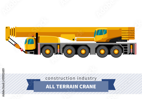 All terrain crane