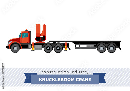 Knuckleboom crane