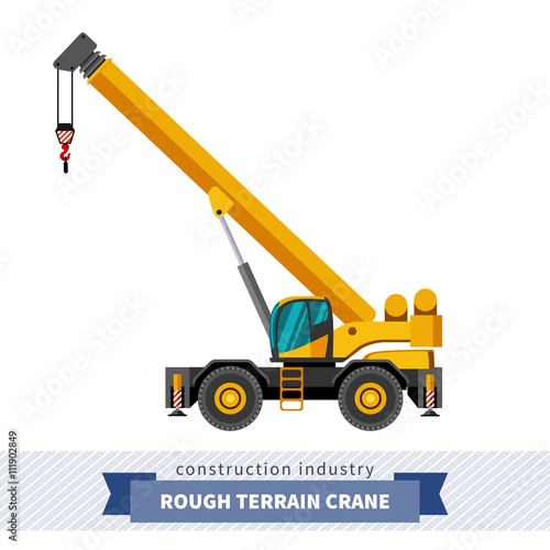 Rough terrain crane
