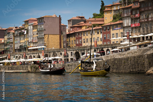 docks on the river Douro ,Porto , Portugal