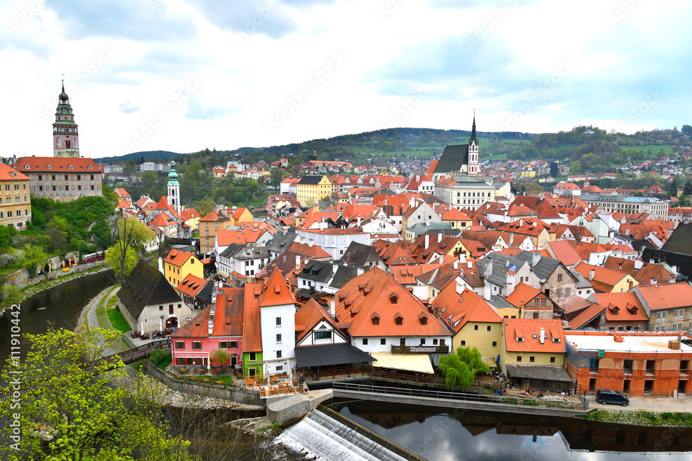 Fototapeta premium City of Cesky Krumlov, Czech Republic