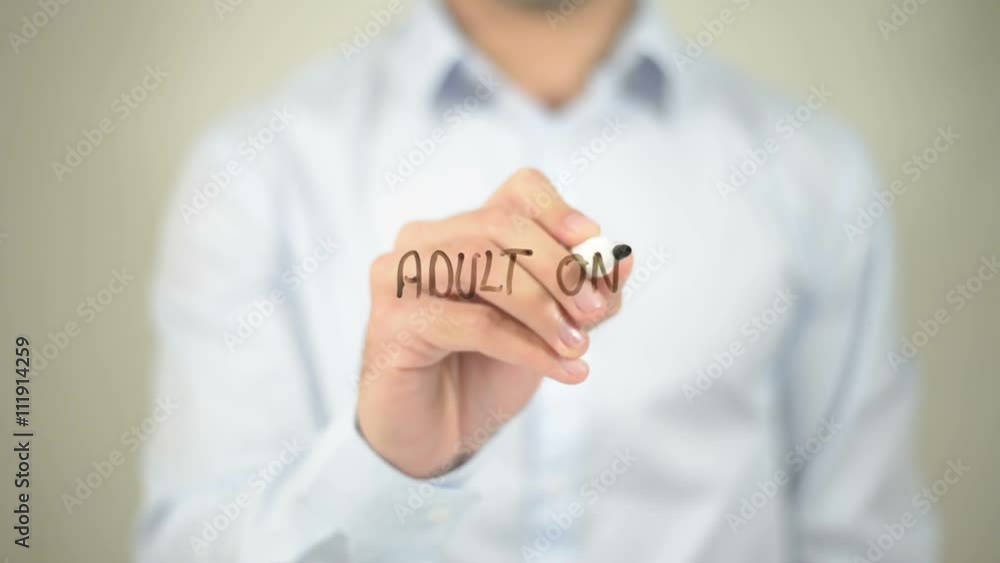 Adult Only , Writing on Transparent Screen Adult Only , Writing on Transparent Screen