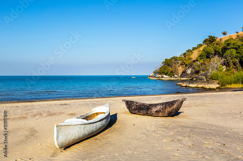 Beautiful view in Nkhata Bay in Malawi, Africa