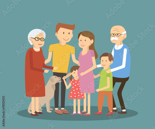 Happy Family Portrait