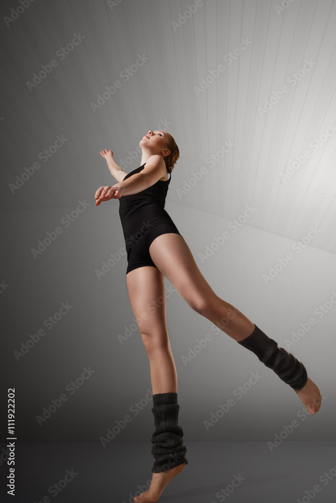 young beautiful ballerina