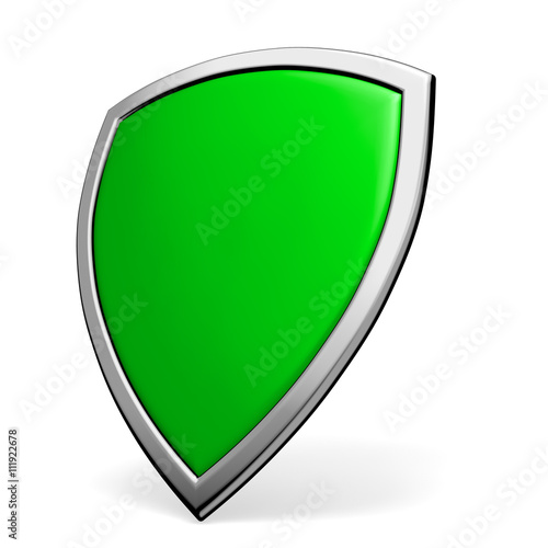 Free Download Green shield on white - GFXLoad