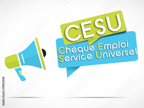 megaphone : CESU