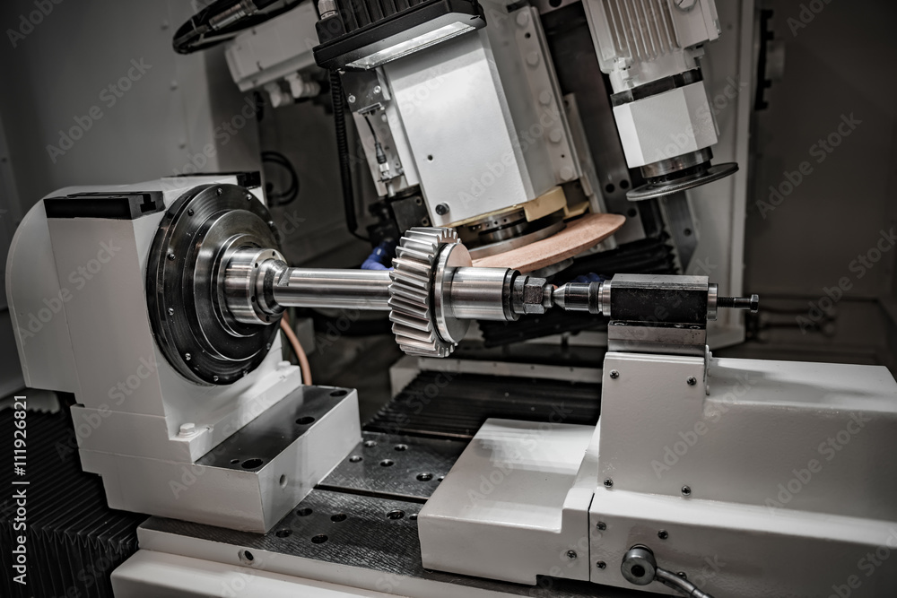 Metalworking CNC milling machine. Metalworking CNC milling machine.