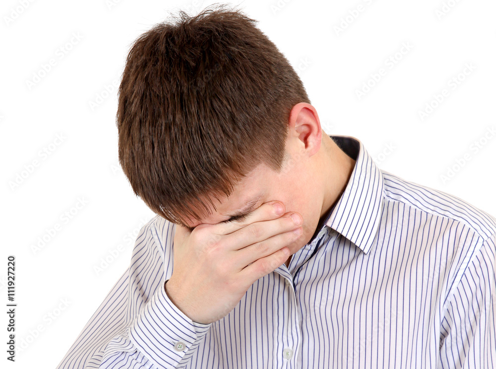 Sad Young Man Sad Young Man