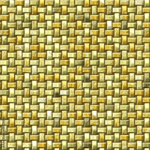 Striped gold background - decorative pattern  © vandakan61