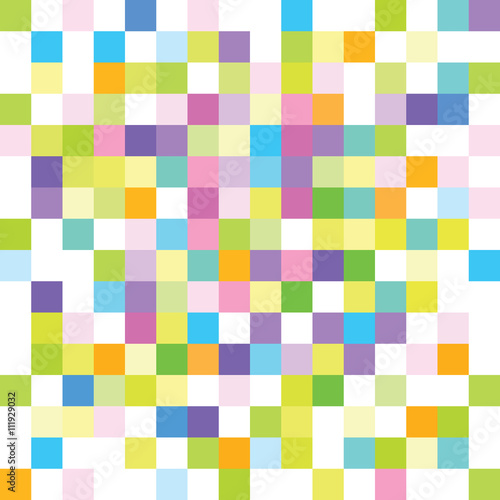 Abstract background - colorful squares - mosaic
