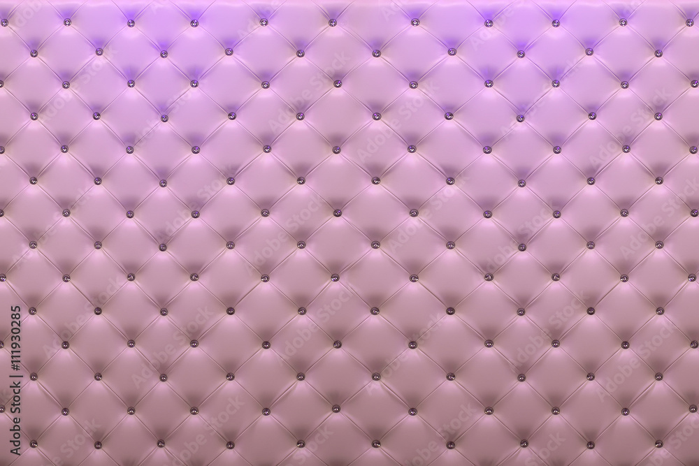 Buttoned pink leather wall Buttoned pink leather wall