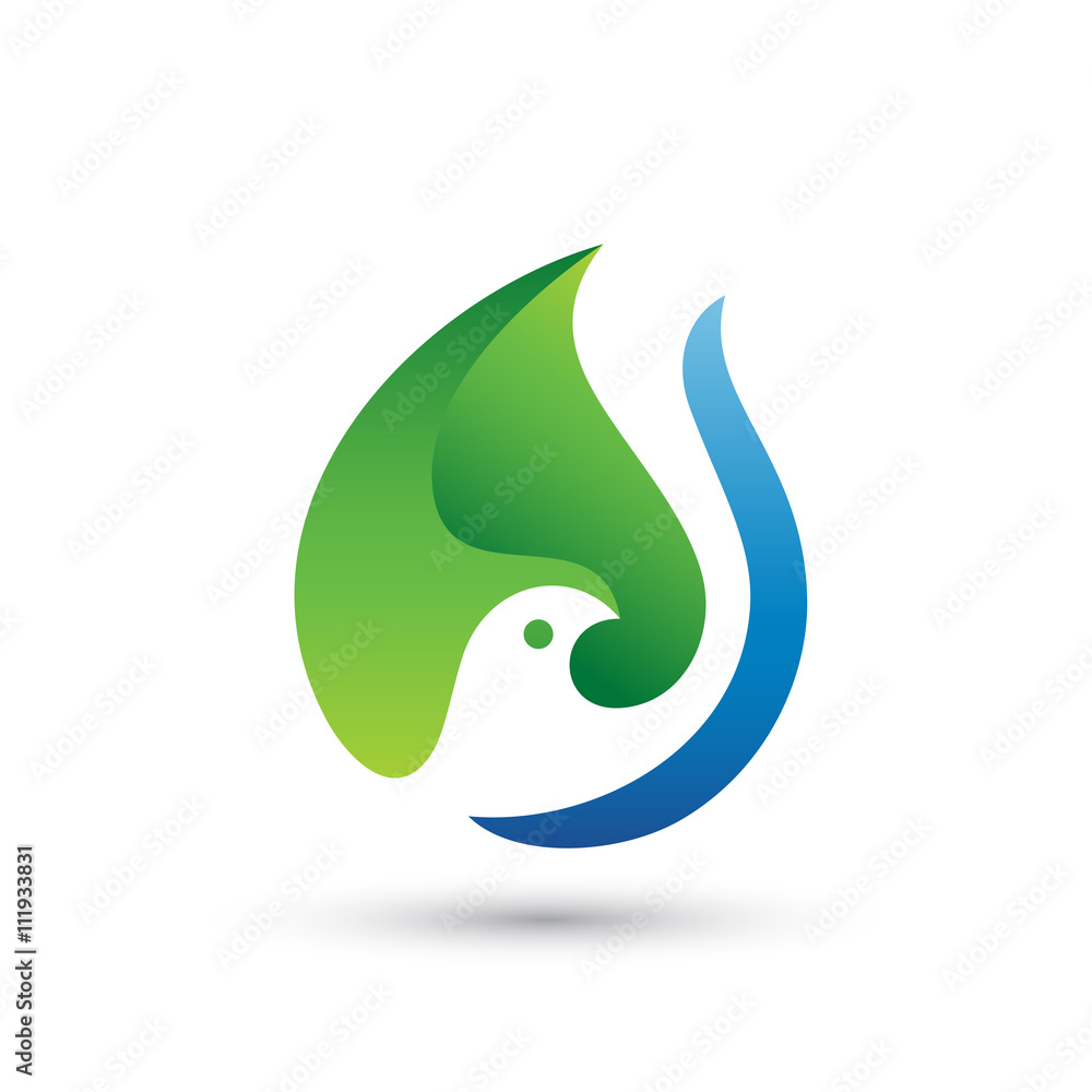 Nature Bird Logo Nature Bird Logo