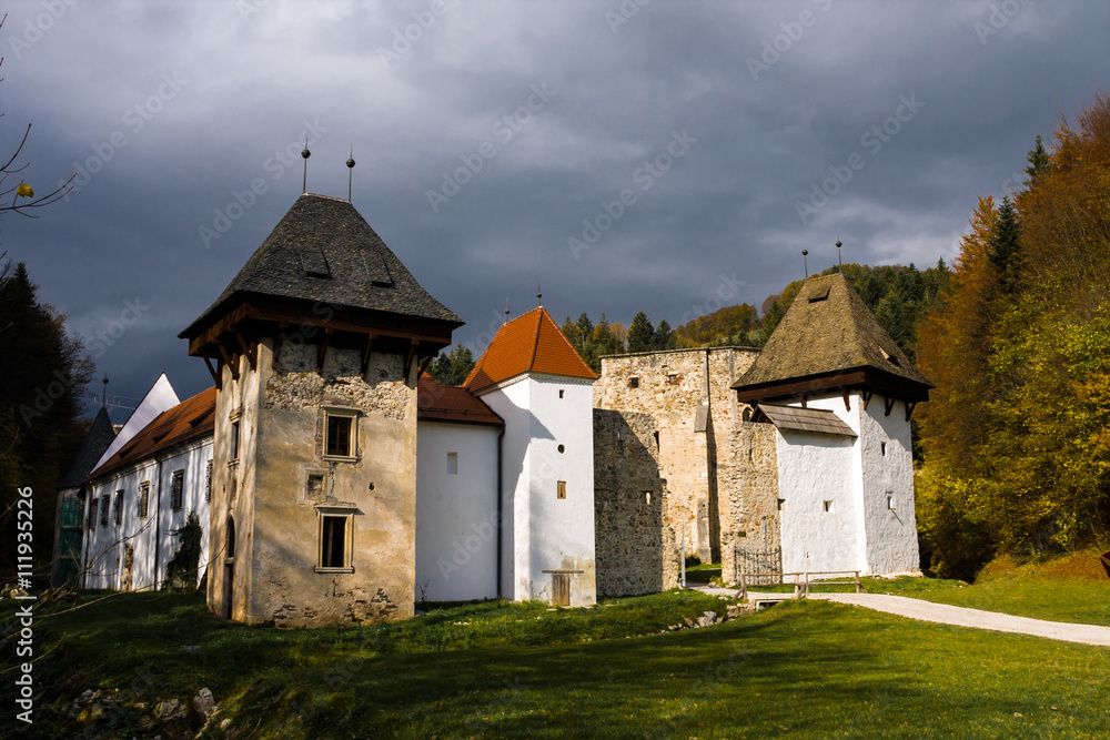 Zicka kartuzija (zice charterhouse) Carthusian monastery Sloven Zicka kartuzija (zice charterhouse) Carthusian monastery Sloven
