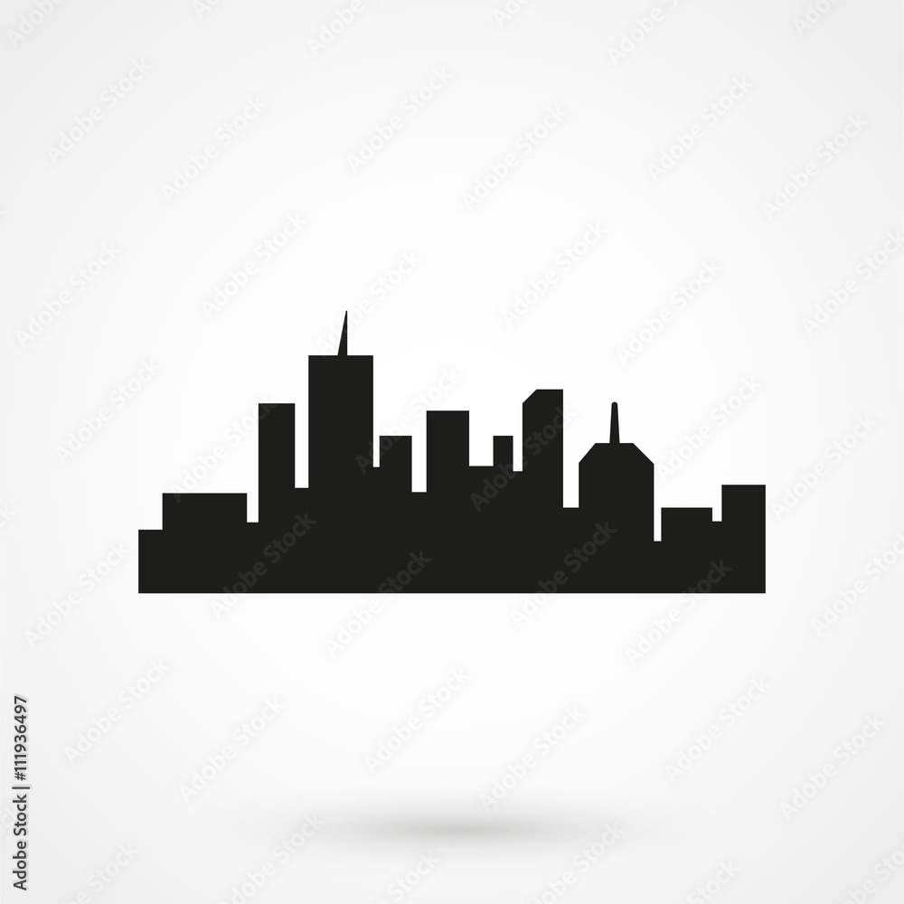 city icon vector
