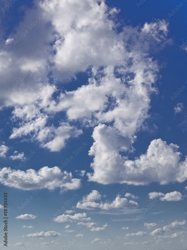 Obraz premium beautiful fluffy cloudscape