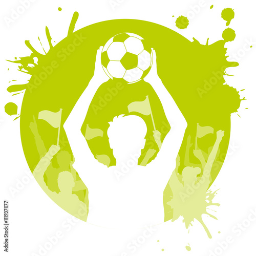 Fußball Fans Button